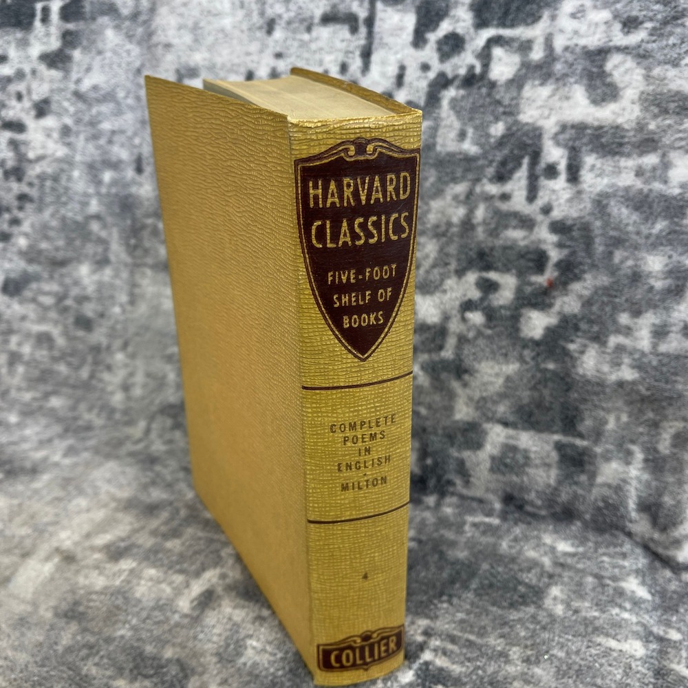 Harvard Classics Vol 4 Complete Poems in English Milton Collier Scholarcore